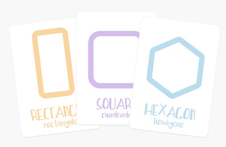 shapes flashcards