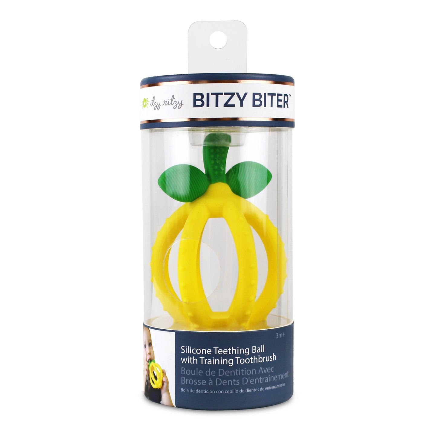 bitzy biter™ teething ball baby teether