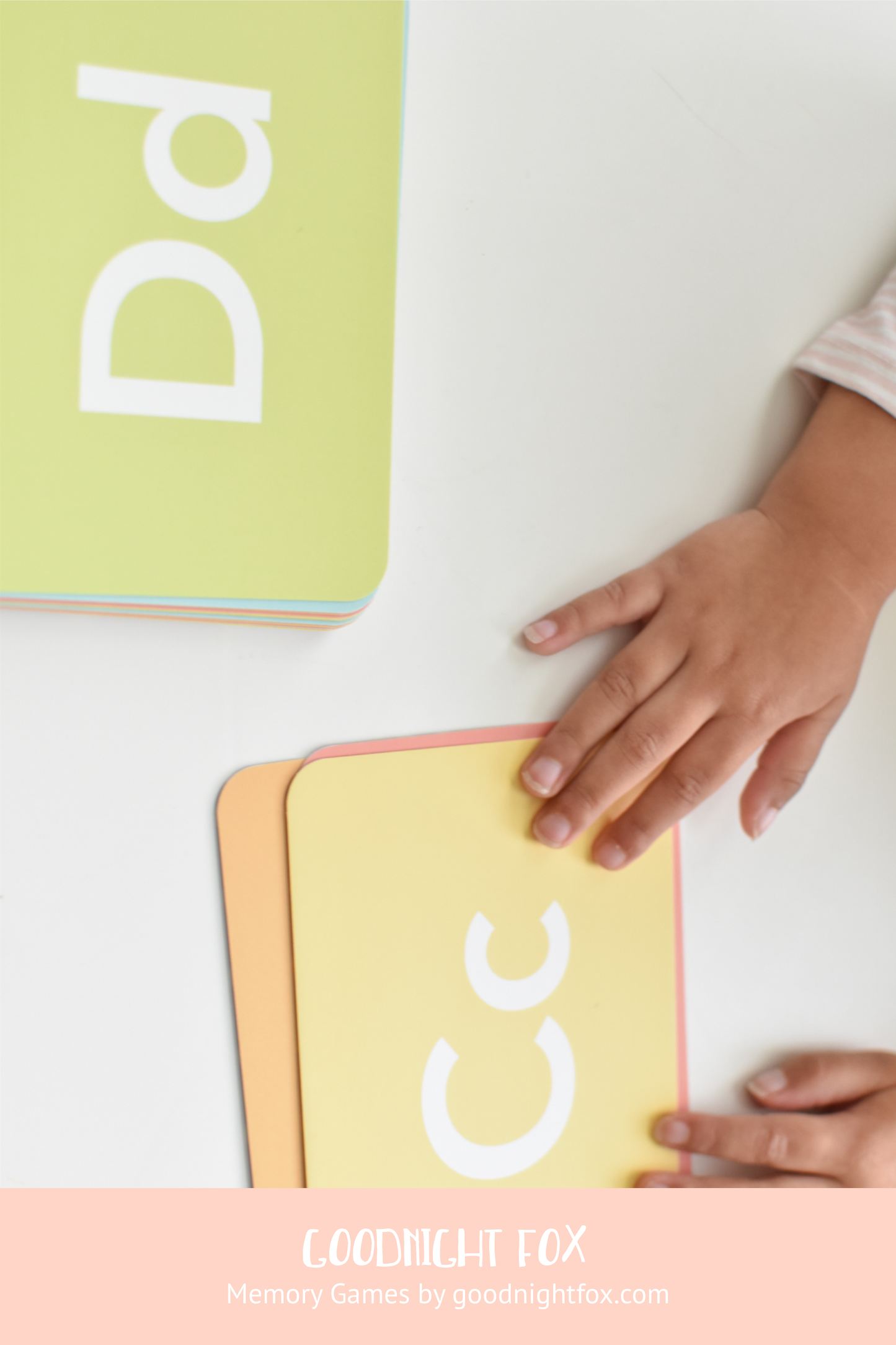 lowercase uppercase letters flashcards