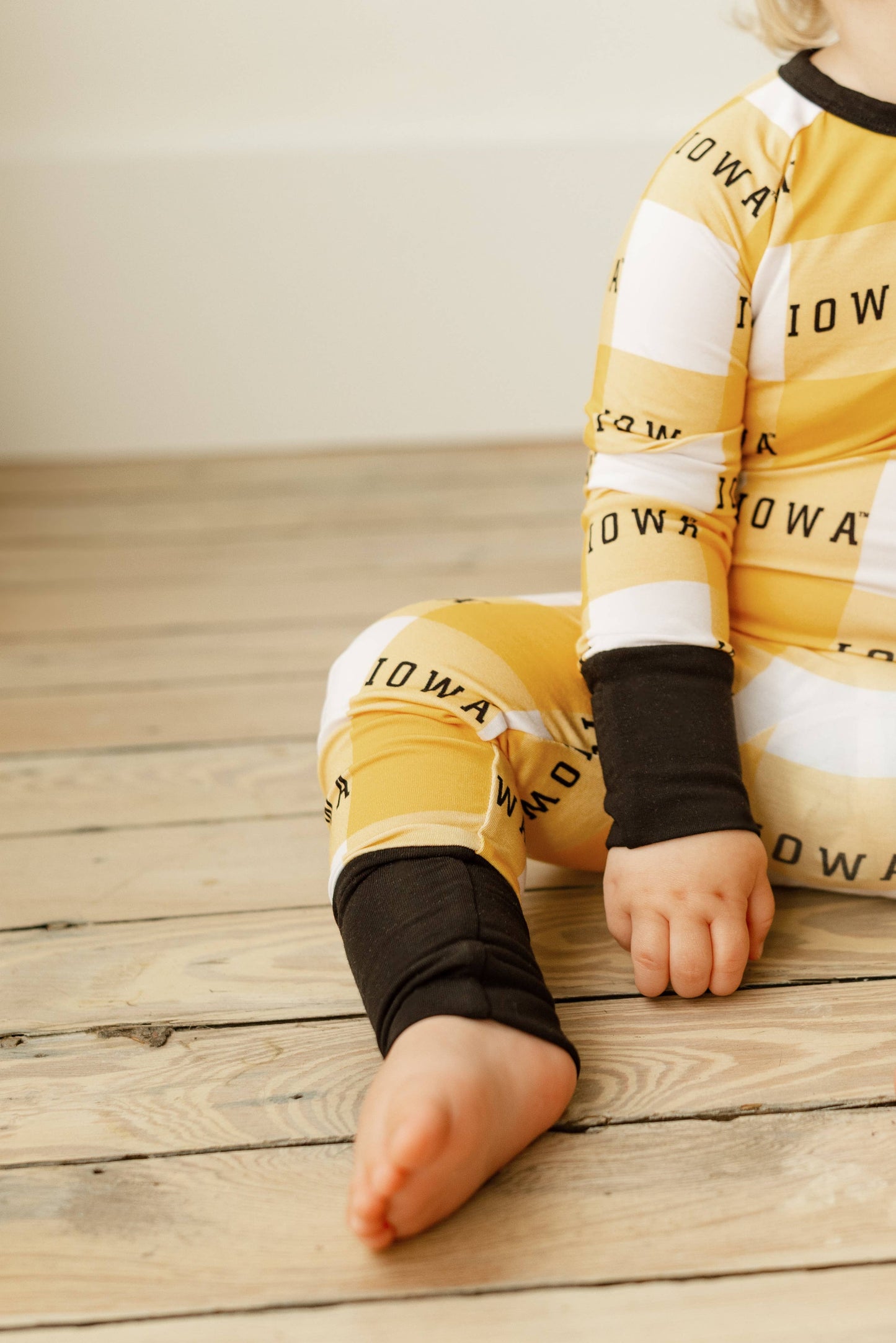 zip romper | iowa grid