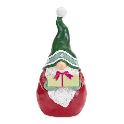 gnome w present + gnome w tree
