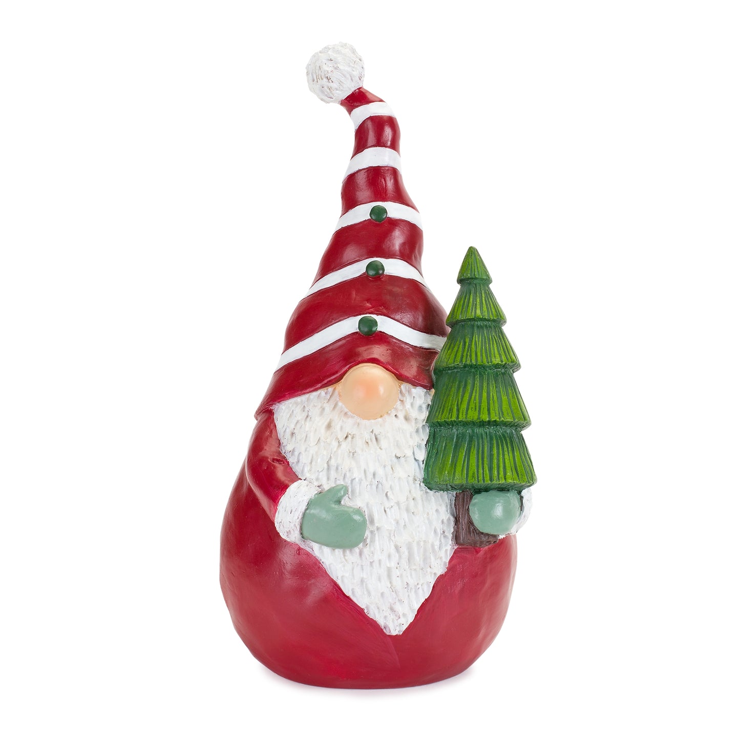 gnome w present + gnome w tree