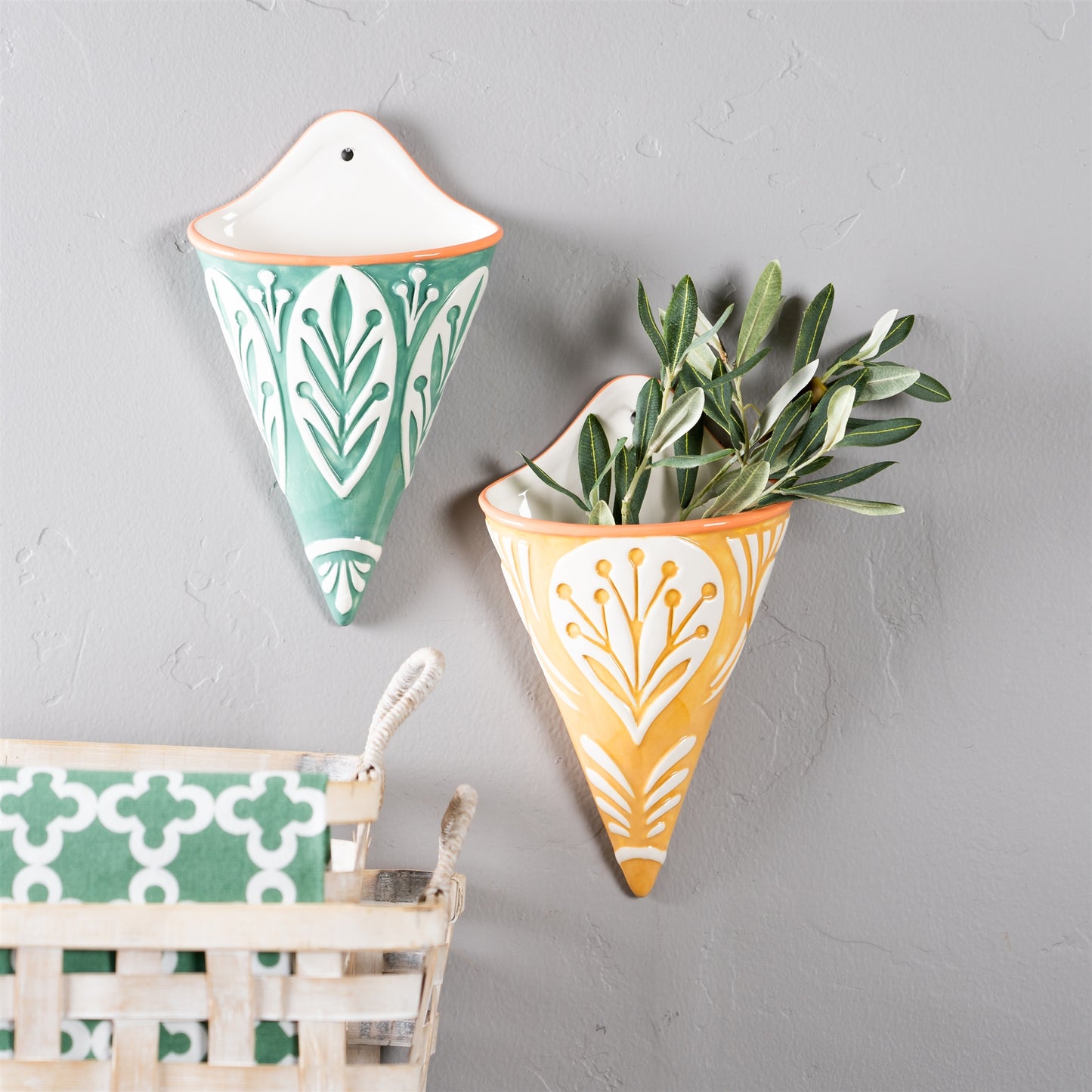wall pocket planters