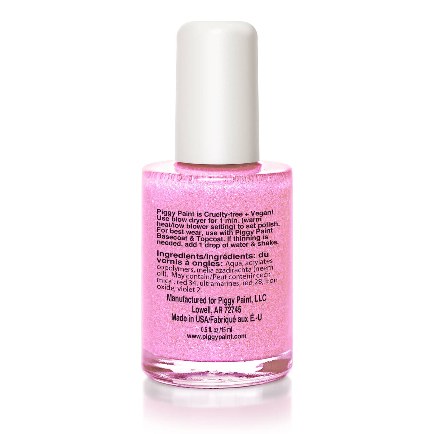tickled pink piggy paint nail polish