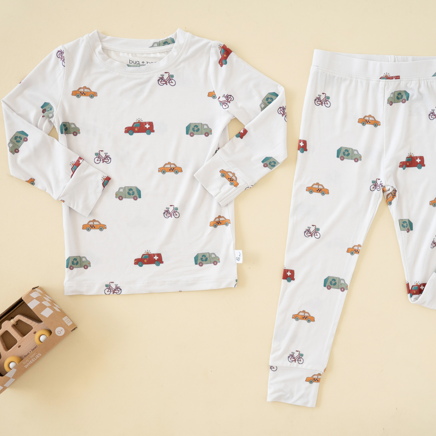 rush hour - bamboo 2-piece set