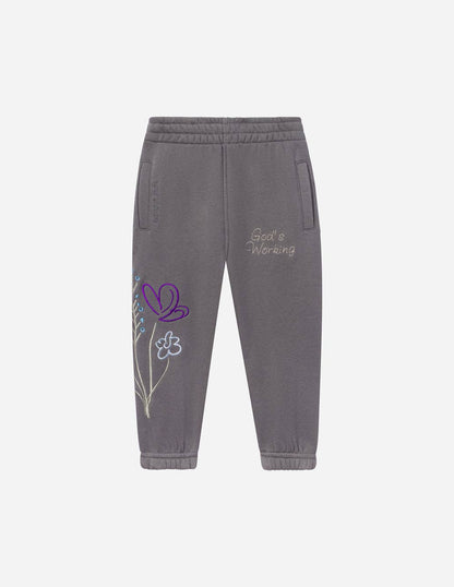 god's still working kids sweatpant