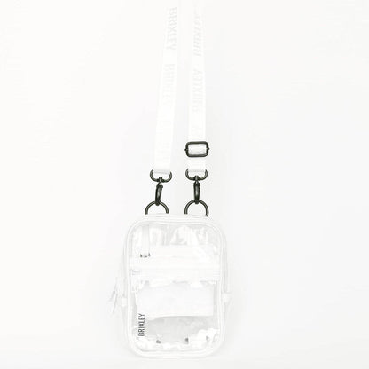 clear crossbody sling
