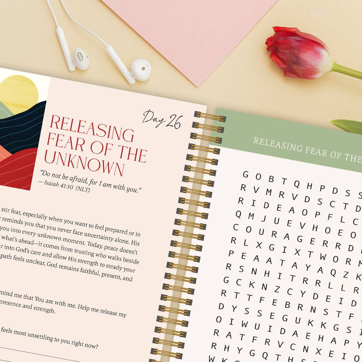 be still: word search devotional for peace & rest in God