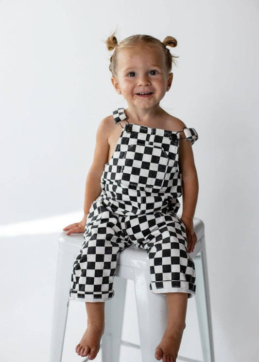 classic checker overalls