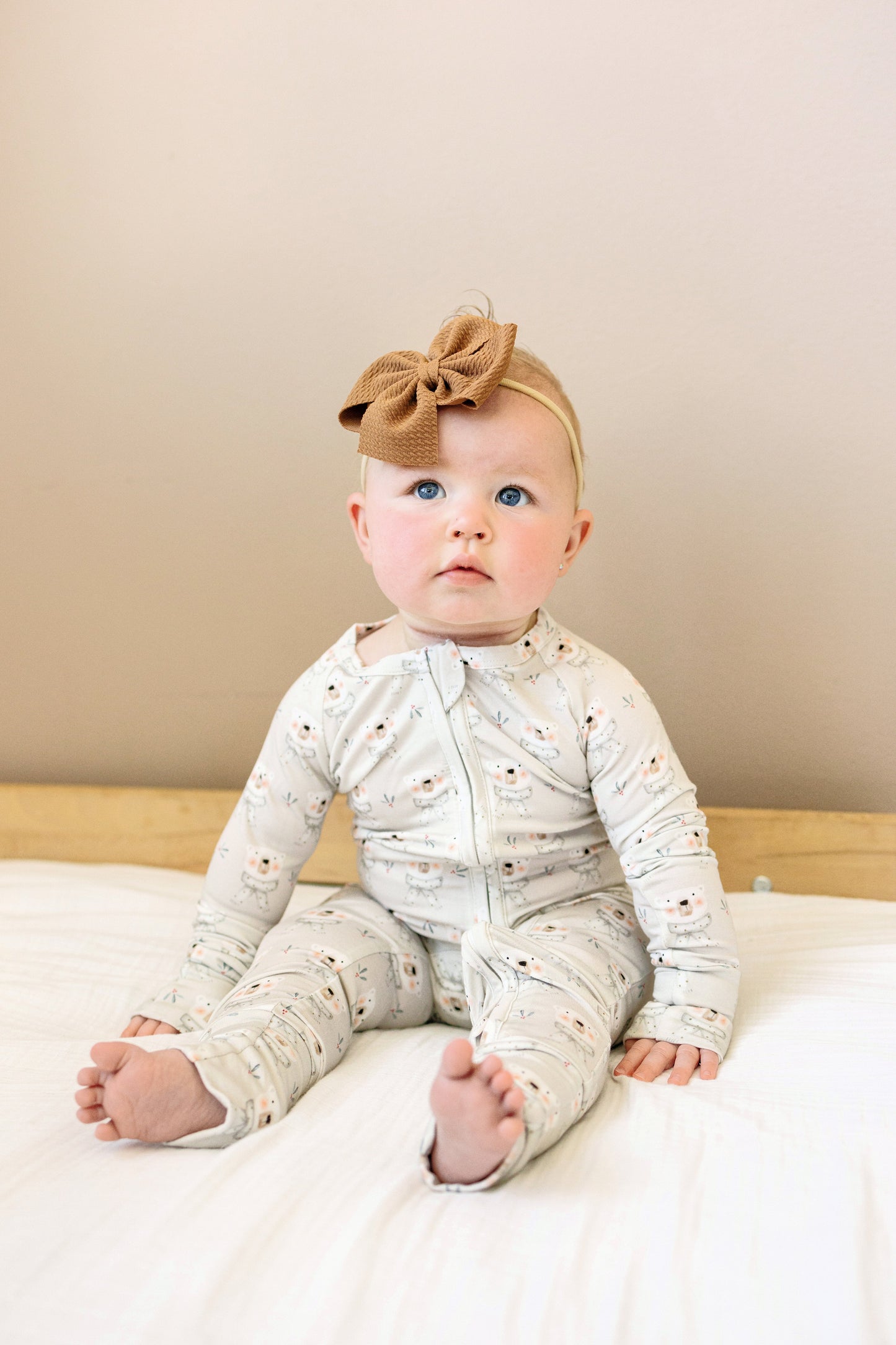 Beary Sleepy Zippy Romper