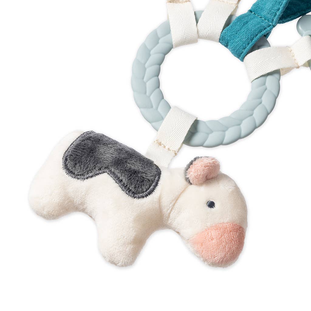 bitzy busy ring™ teething activity toy