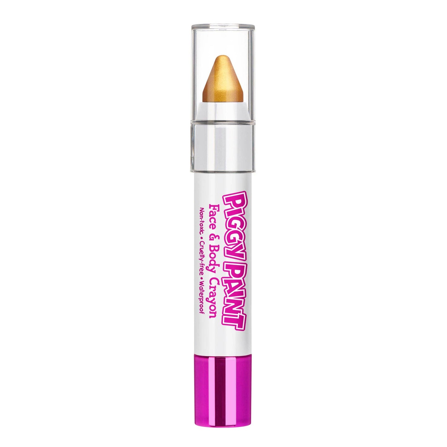 face + body crayon - metallic gold