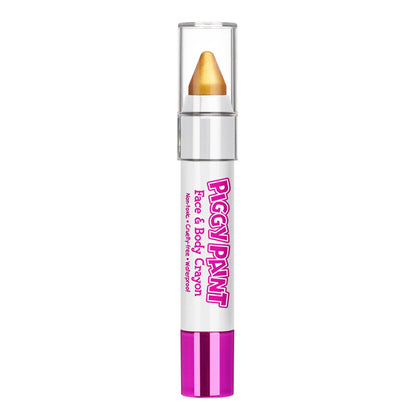 face + body crayon - metallic gold