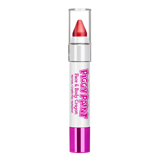 face + body crayon - red-y, set, go