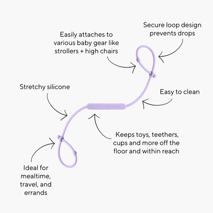 silicone toy strap