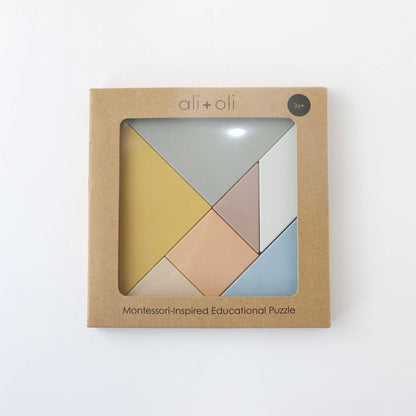 silicone tangram puzzle board