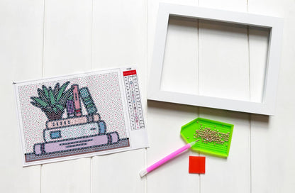 books diamond art kit