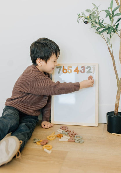 silicone number magnets 20 piece set