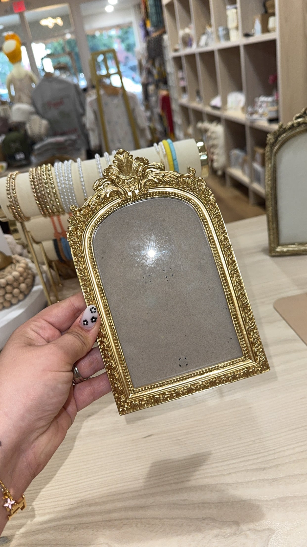 vintage arch photo frame