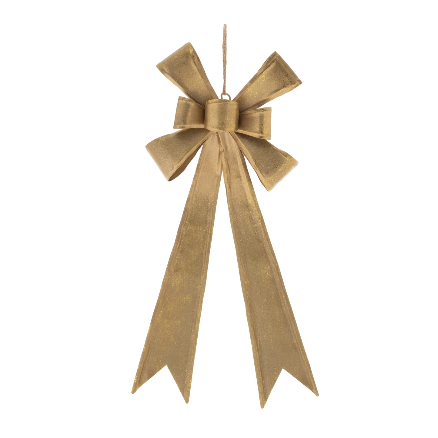 golden bow ornament