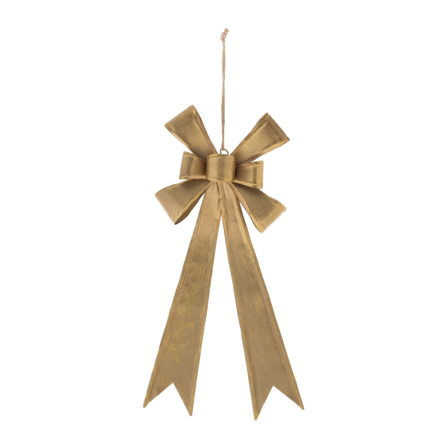 golden bow ornament