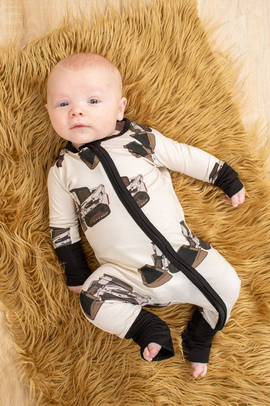 classic skid loader baby bamboo zippy