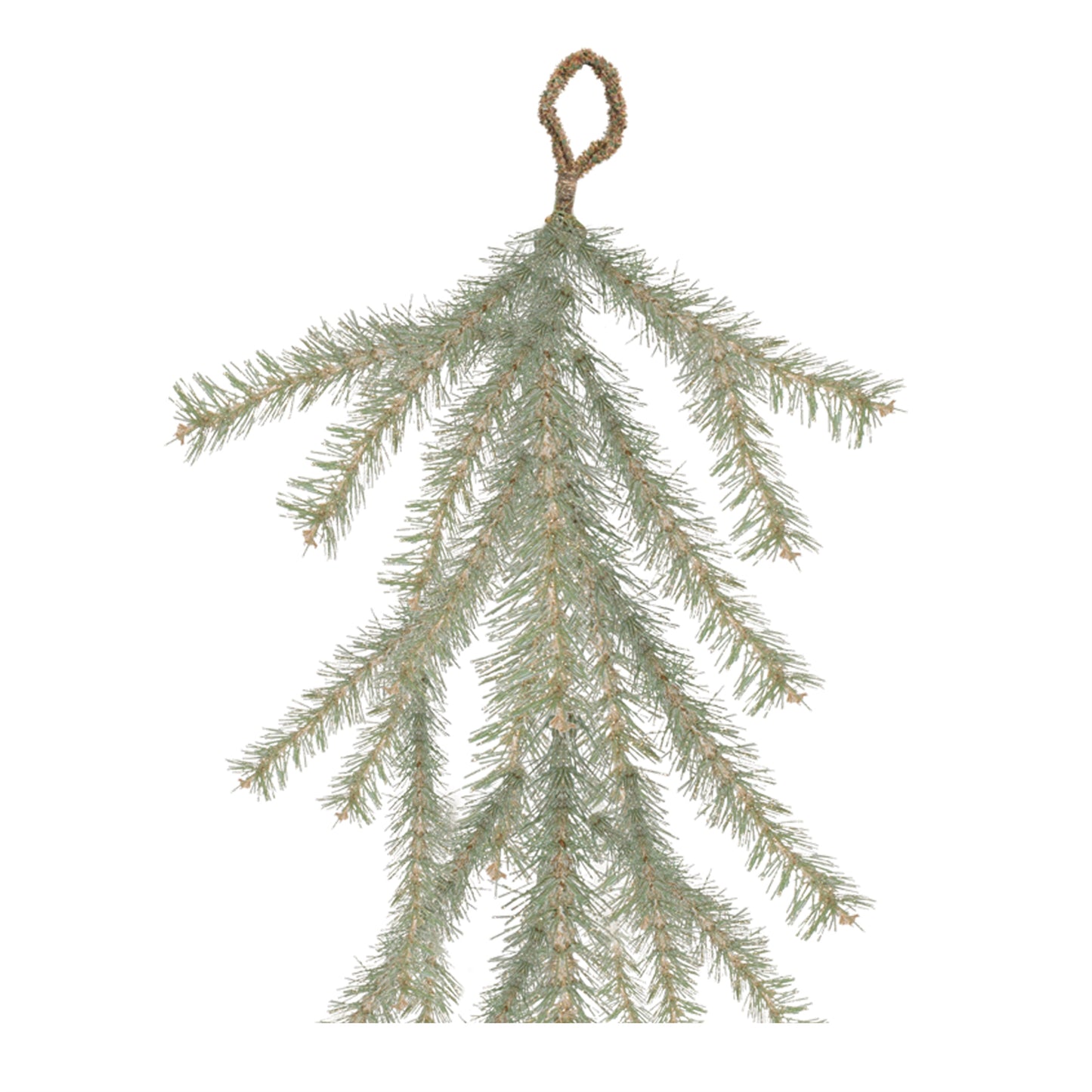 48in glitter pine garland