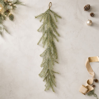 48in glitter pine garland