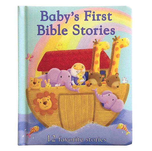 baby's first bible stories keepsake board book