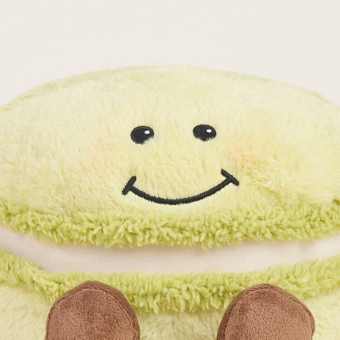 green macaroon warmie