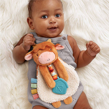 highland cow itzy friends lovey™ plush