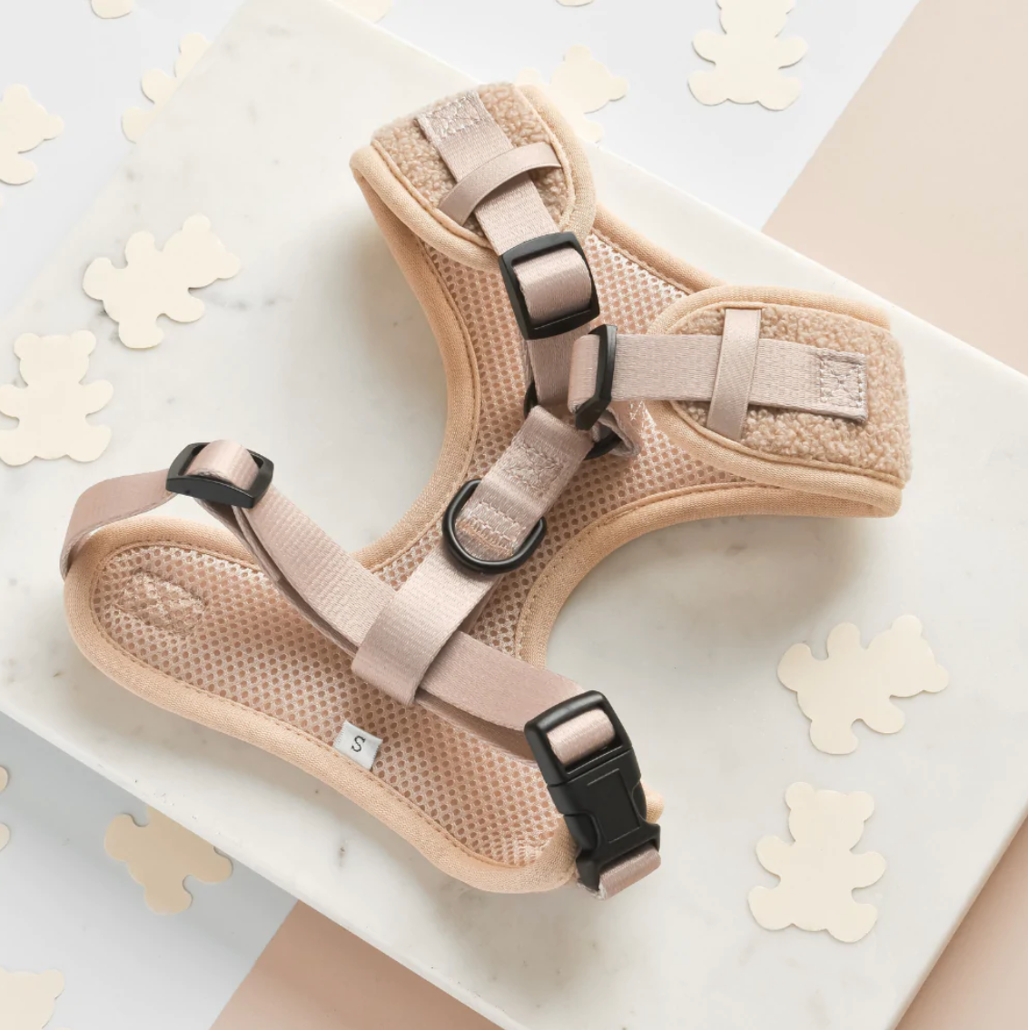 teddy adjustable neck harness - rupert