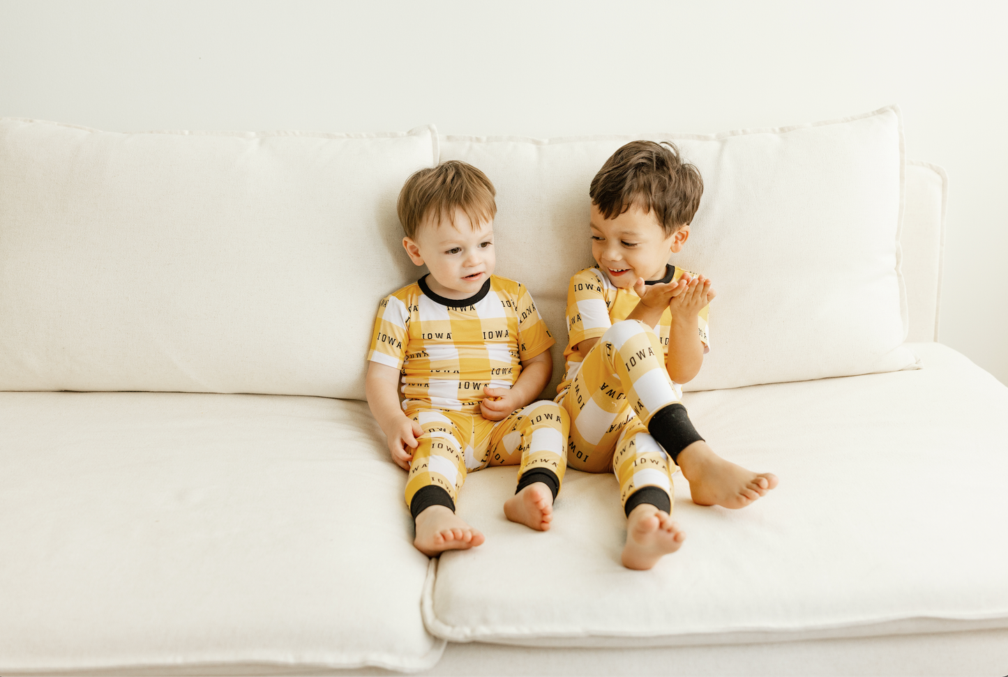 two piece jammies set | iowa grid