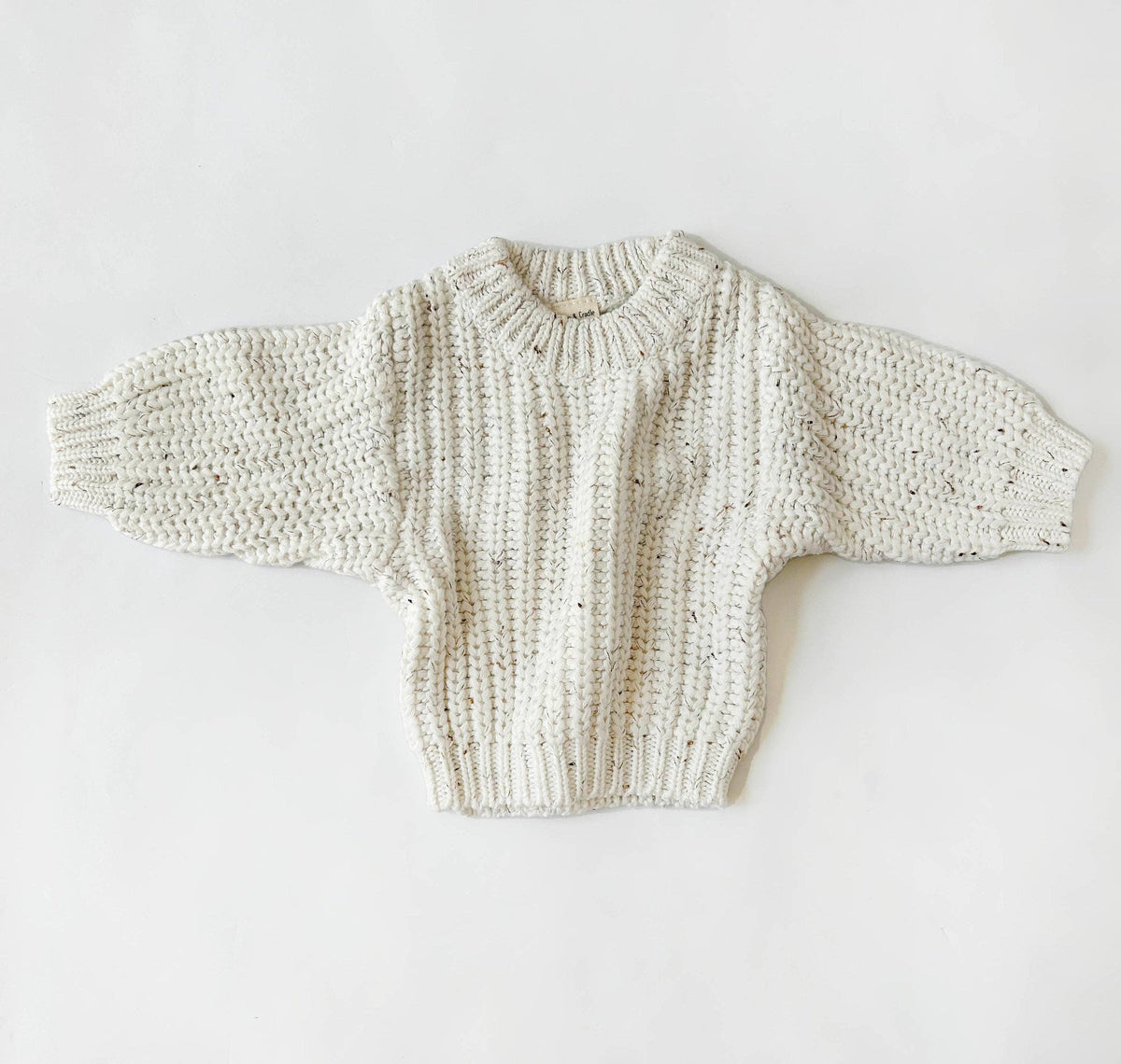 baby cotton chunky knit sweater