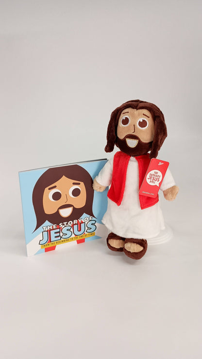 Jesus doll + book bundle - plush doll + story of Jesus book