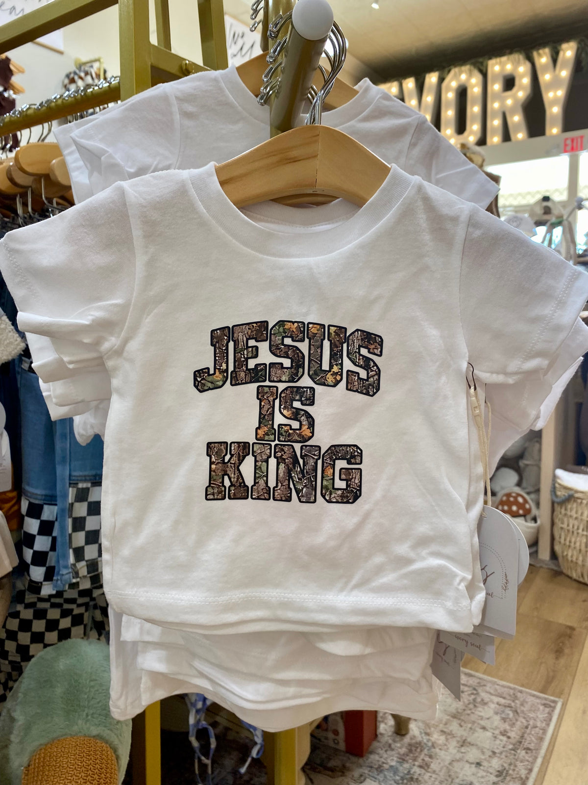 Jesus is king t shirt