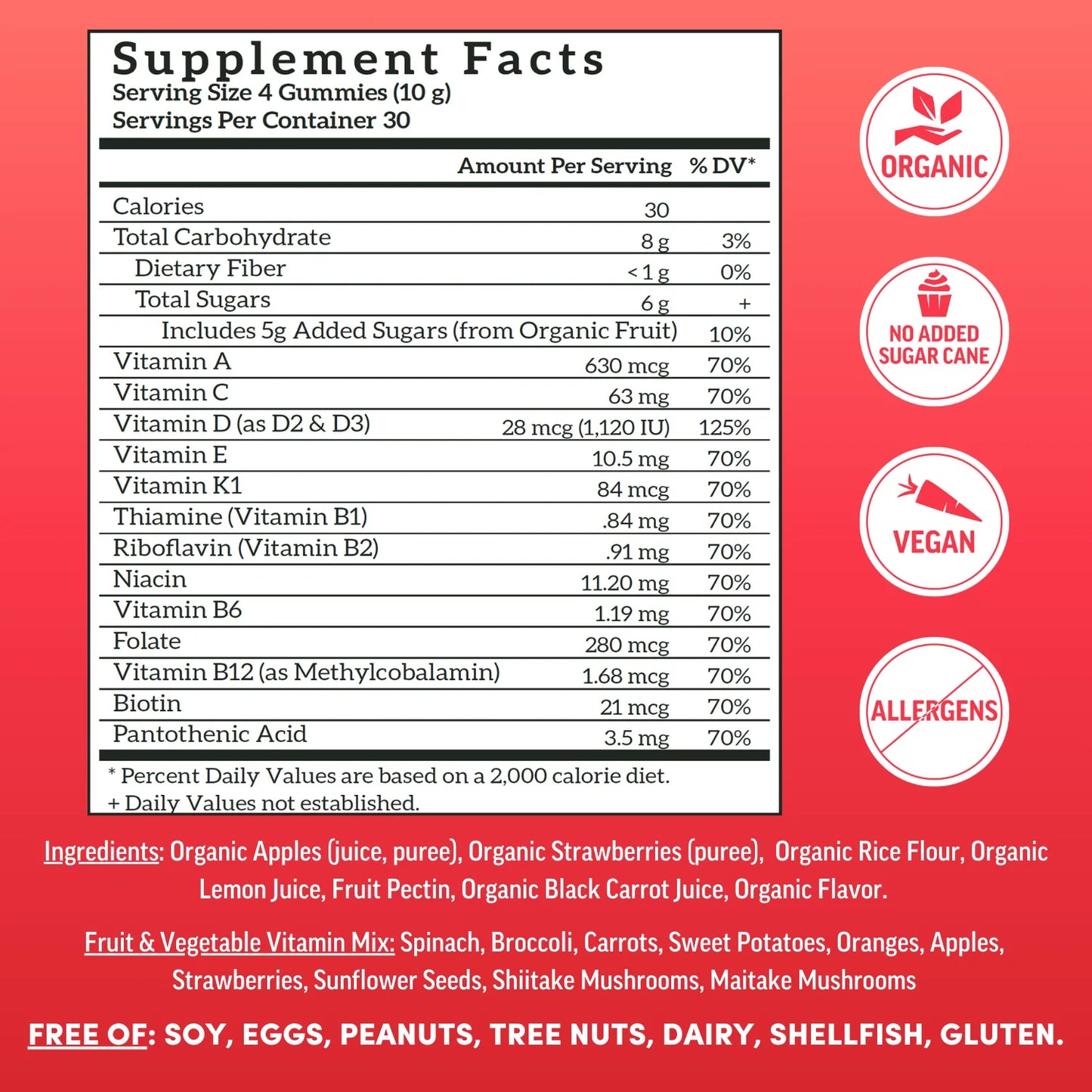 adult multivitamin gummies