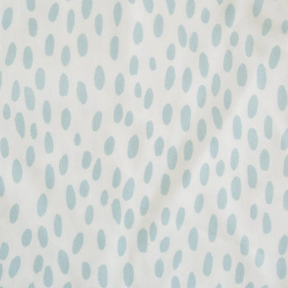 Light Blue Dots IKEA Antilop Cushion Cover - Ivory Soul