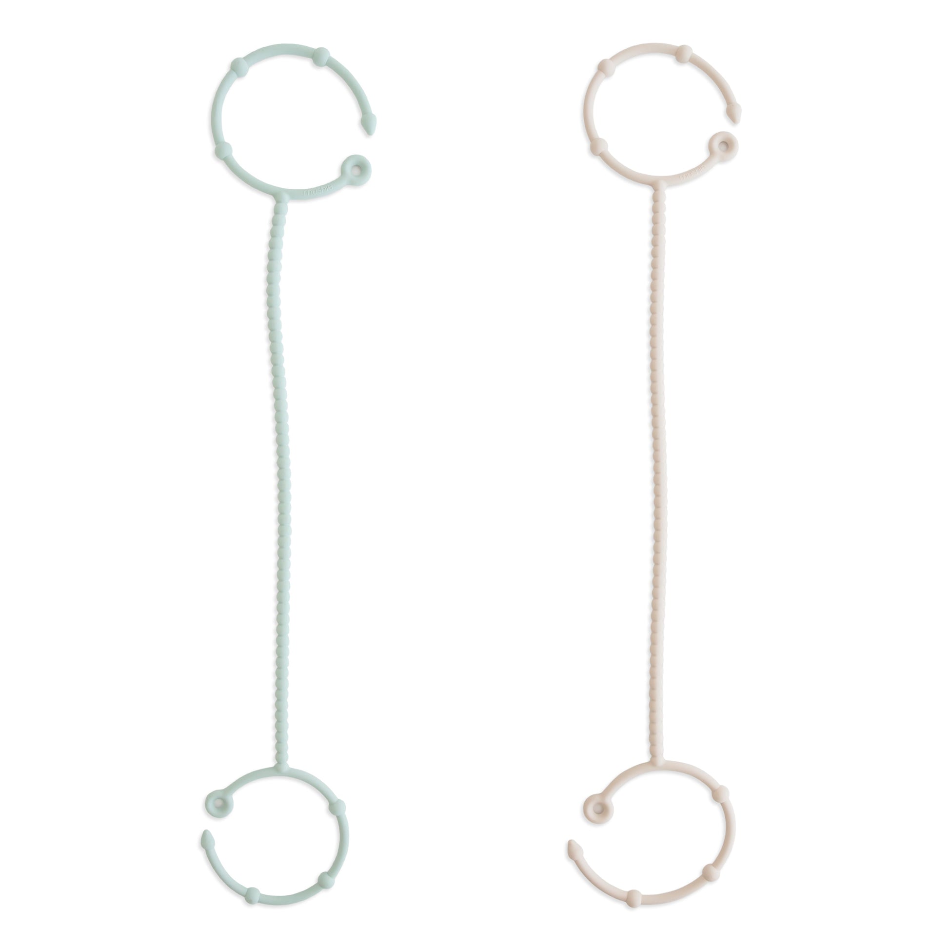 adjustable silicone strap 2-pack - Ivory Soul