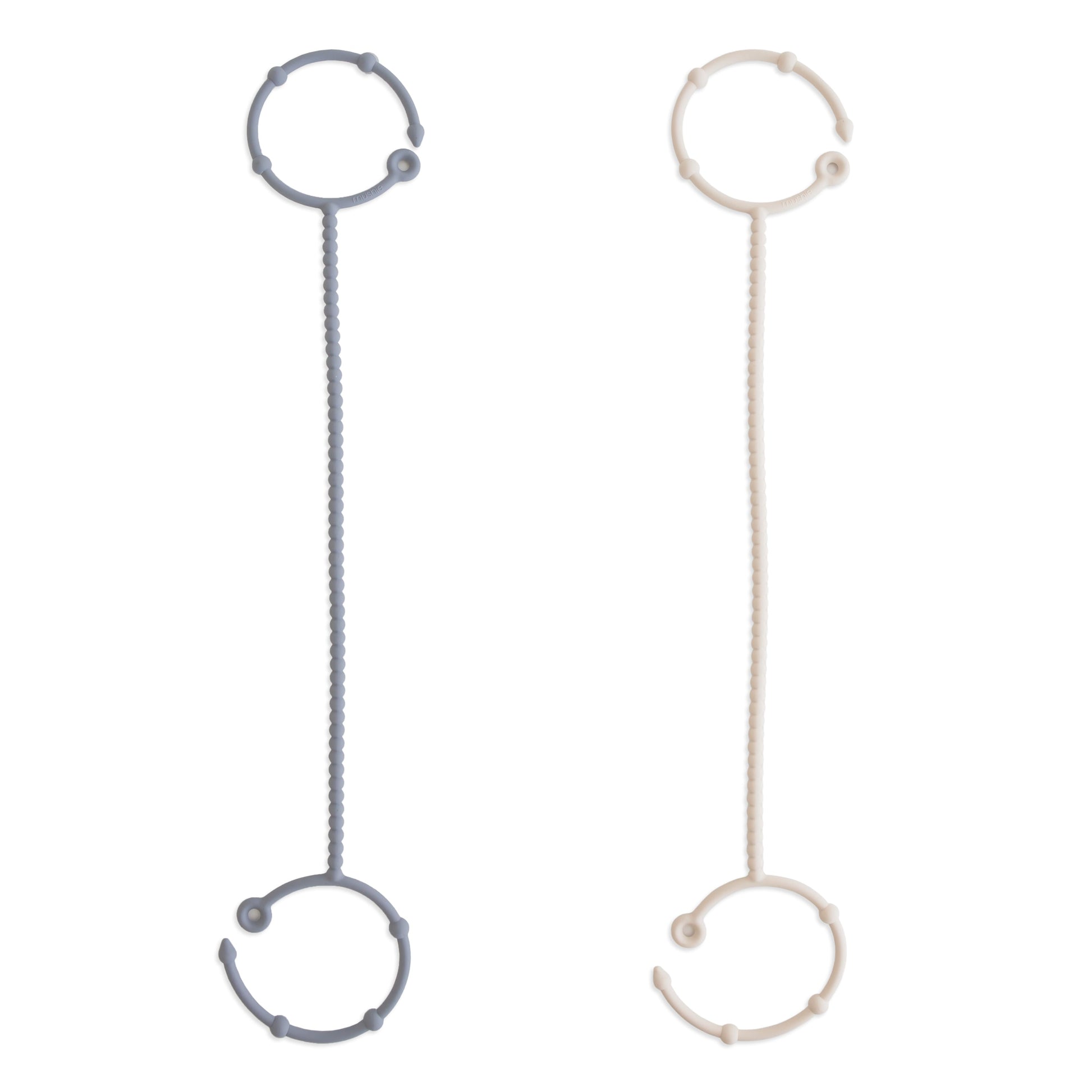 adjustable silicone strap 2-pack - Ivory Soul