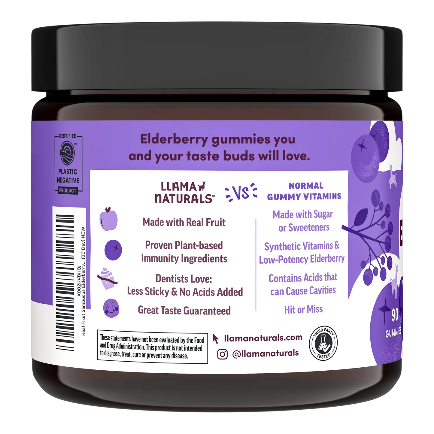 adult elderberry immunity gummies