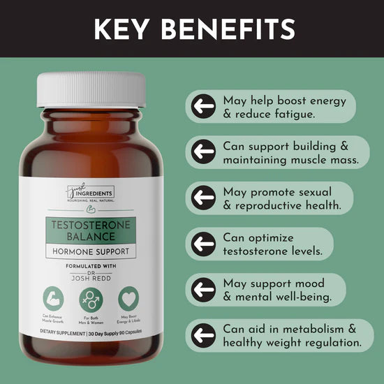 testosterone balance | hormone support
