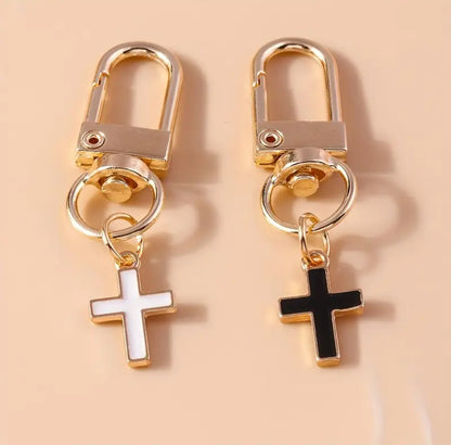 cross keychain