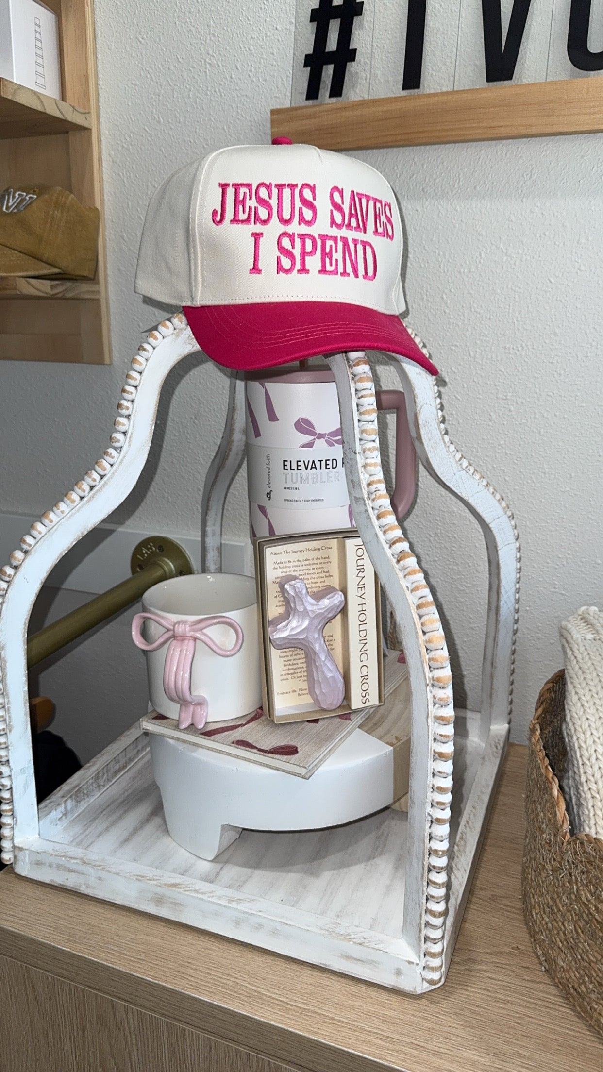 jesus saves, i spend hats