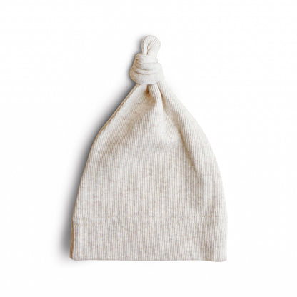 Ribbed Baby Beanie - Ivory Soul