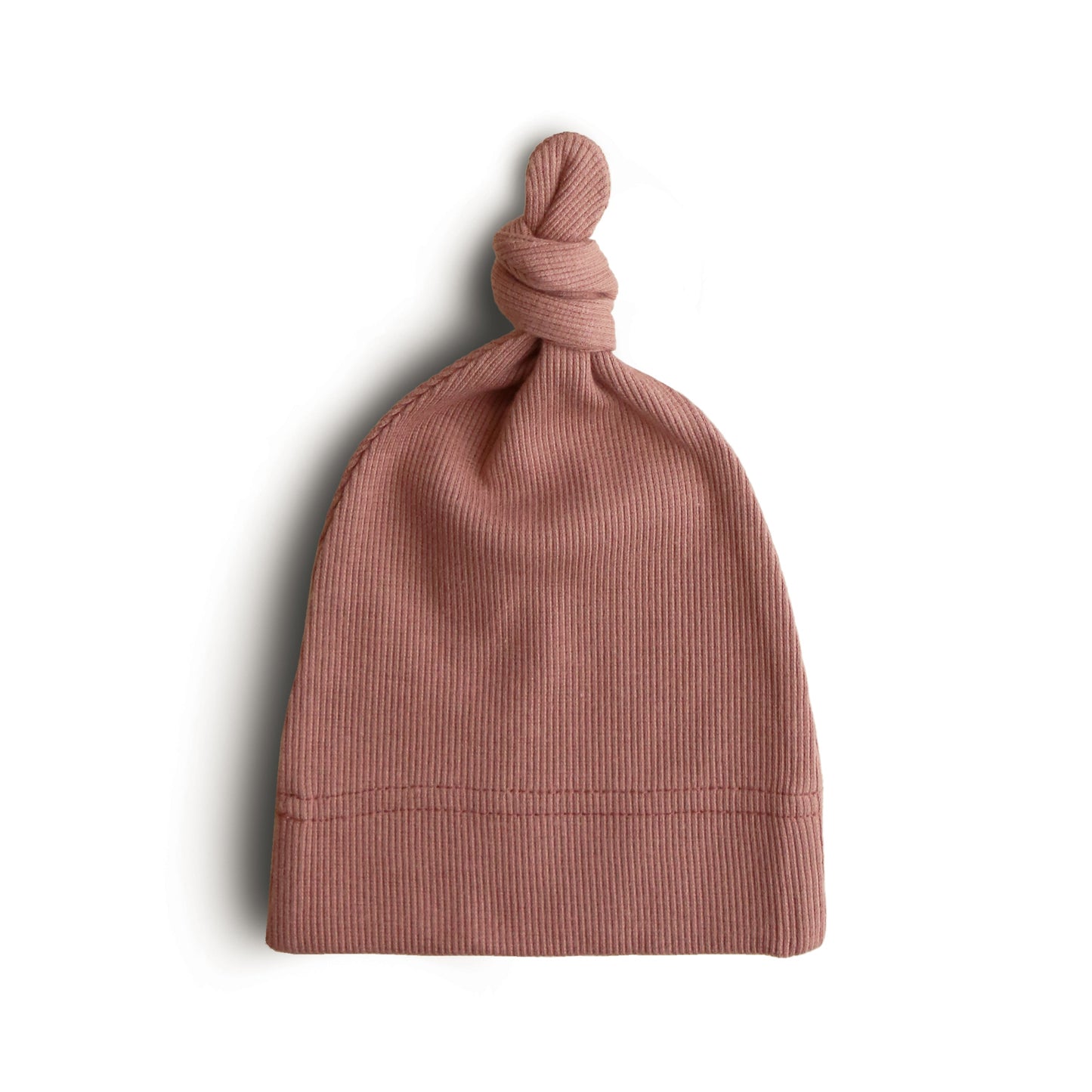 Ribbed Baby Beanie - Ivory Soul