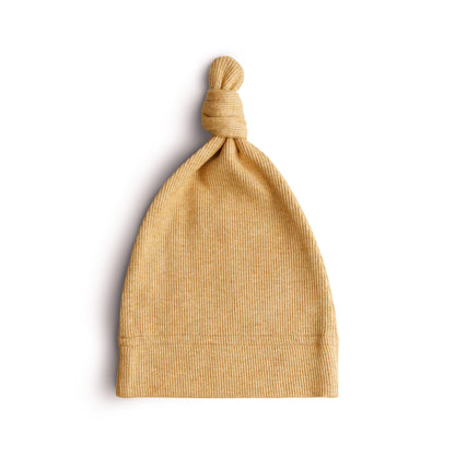 Ribbed Baby Beanie - Ivory Soul