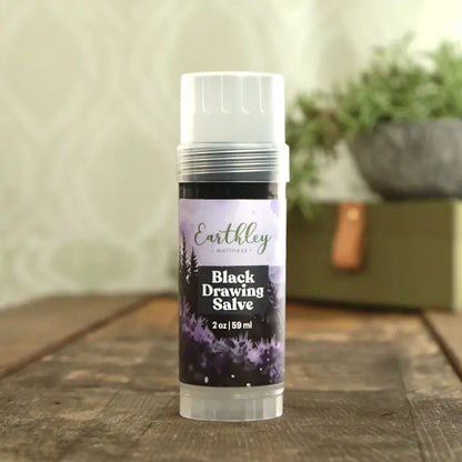 black drawing salve - for bug bites, splinters, + more