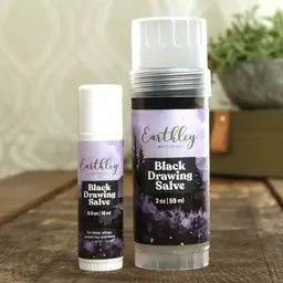 black drawing salve - for bug bites, splinters, + more