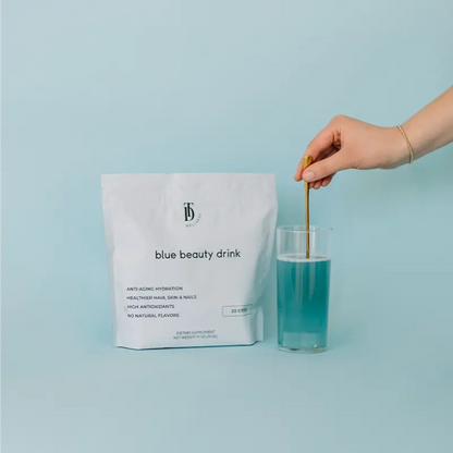 blue beauty drink